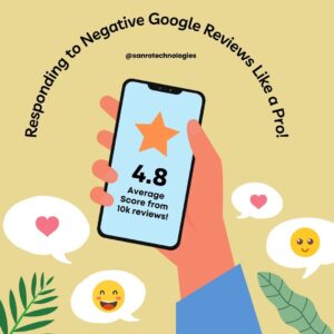 Responding to Negative Google Reviews Like a Pro!