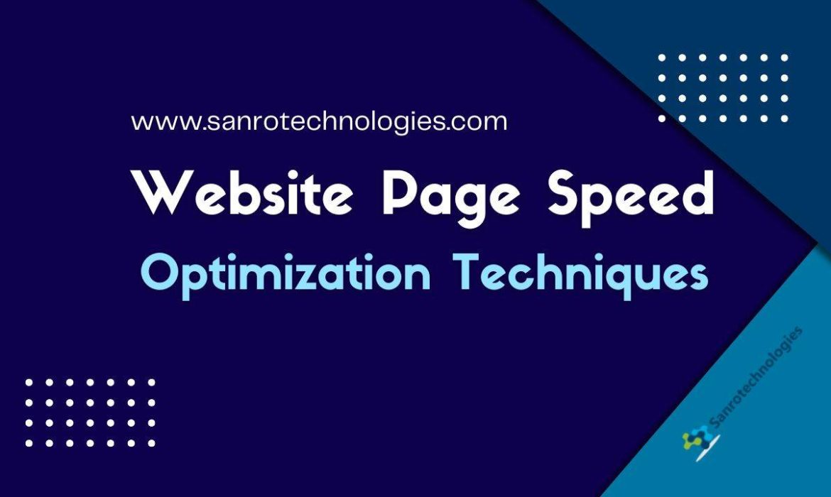 Website Page Speed Optimization